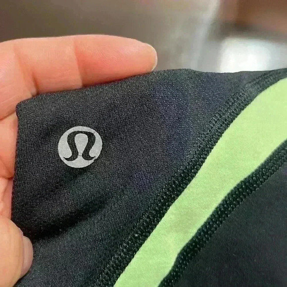 Lululemon Run: Inspire Crop II
Black / Tonka Stripe Clear Mint White - Picture 6 of 9